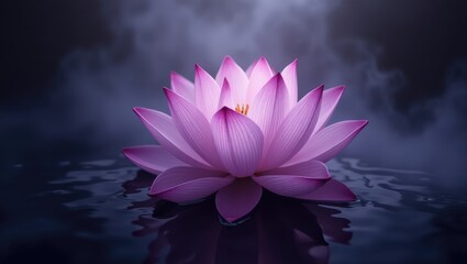 pink lotus flower