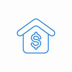 money house icon sign vector