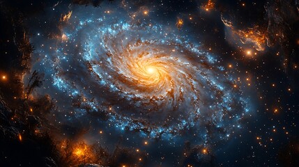 Radiant supernova explosion galaxy light high resolution hd photo