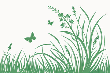 green grass background