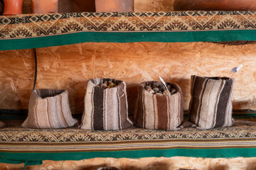 Peruvian Grains on Display – Local Market Scene