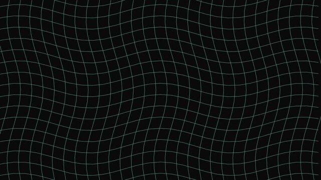 Distorted Grid Wave Animation.