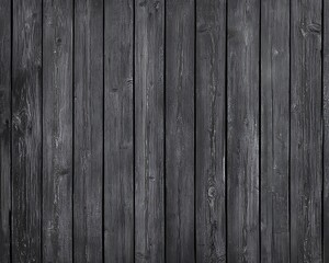 Naklejka premium Dark gray wood background. Old shabby wooden planks. Black grunge background. Vintage planks texture.