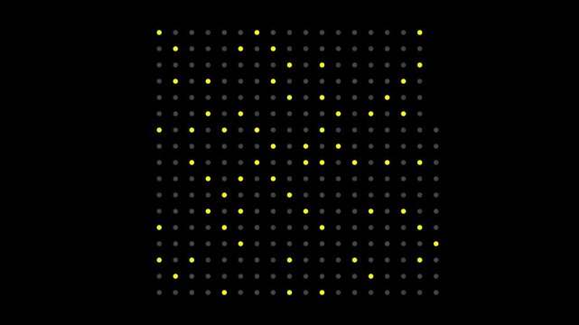 Ulam Spiral with Prime Highlights.