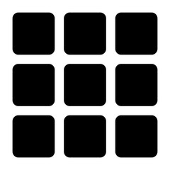 Dial Pad Solid Icon