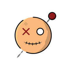 Isolated toy icon halloween illustration