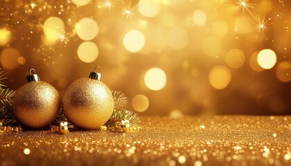 luxury christmas holiday golden background