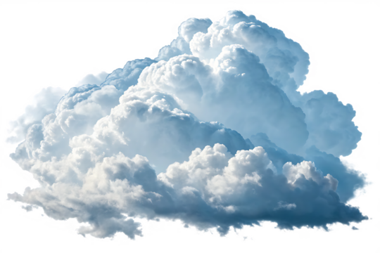 white cloud on transparent background, png white background Make By AI - Powered by Adobe