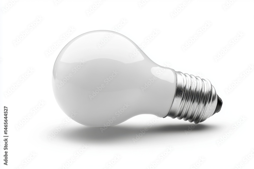 Poster colorful light bulb with vibrant splashes of paint showcasing creativity and innovation in artistic 