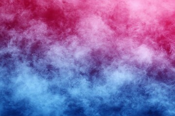 Fototapeta premium Vibrant abstract design of swirling smoke in cool colors.
