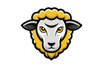 vector illustration of a sheep