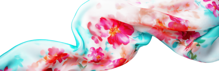 Delicate Floral Print Fabric