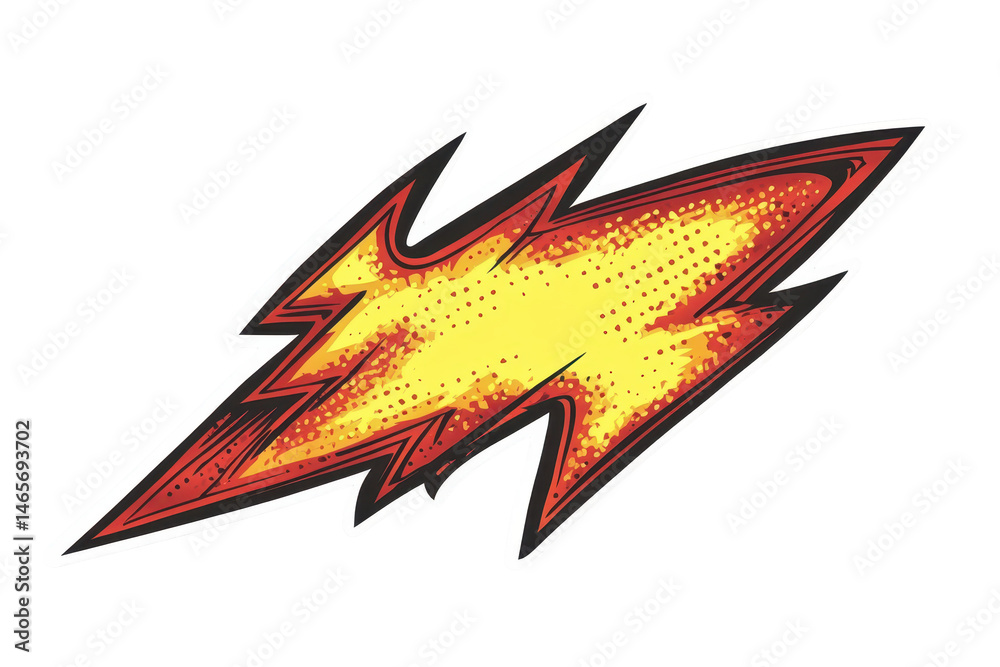Poster colorful burst graphic design element with fiery yellow and orange tones, suitable for various creat