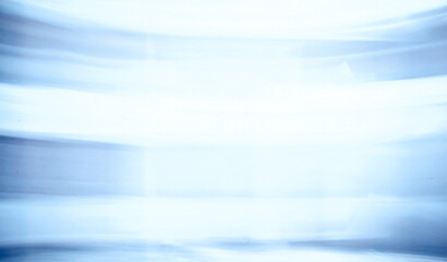 Abstract Irregular Neon Blue Light Composition, Long Exposure Light Painting, Background blur