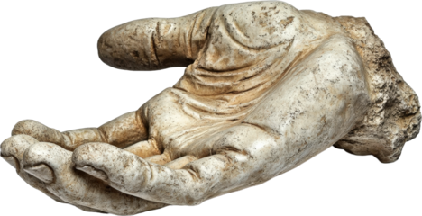 Ancient Stone Hand Offering
