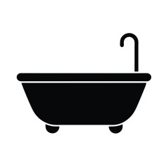 bathtub tool icon vector illustration