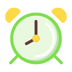 Alaram Clock Colorful Flat Icon