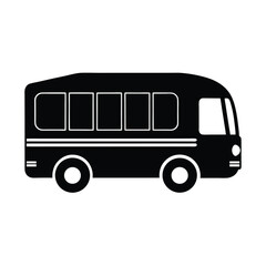 bus public transport icon vector illustration