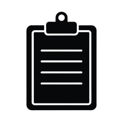 clipboard item icon vector illustration