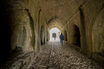 Fototapeta premium panoramic view of the Shkodra area from the Rozafa Castle