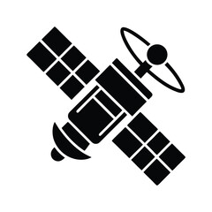 satellite icon vector illustration
