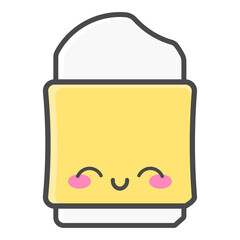 Yellow School Eraser Cute Kawaii