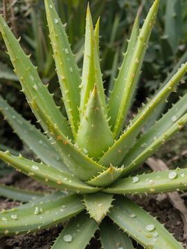 Cacto aloevera com figo da india