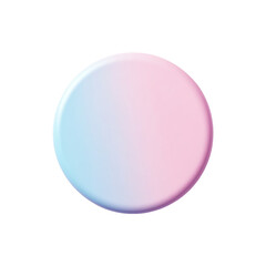 Obraz premium A soft gradient circle with pastel colors.