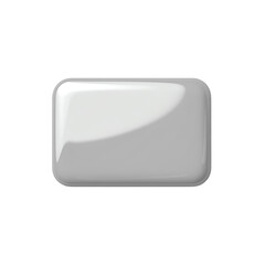 Shiny white soap bar for clean and fresh skin.