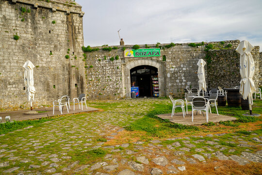 Rozafa Castle , panoramic view from the hill