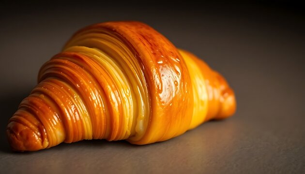 close up of a piece of food on a table