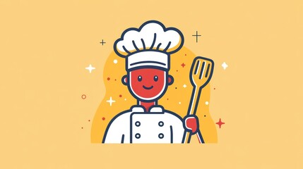 Chef in Action Cooking with Joy and Creativity