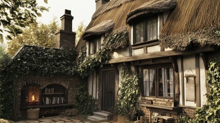 Charming Thatched Cottage: A Rustic Haven