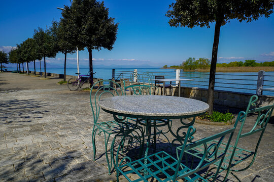 Shkodra lake and Buna river in Albania
