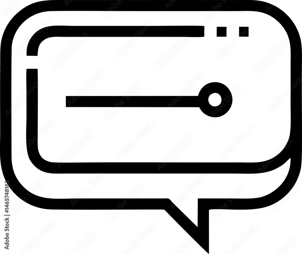 Poster control panel within a message bubble