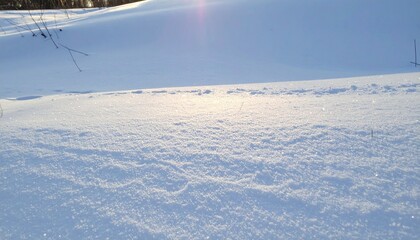 Obraz premium Winter snow as background
