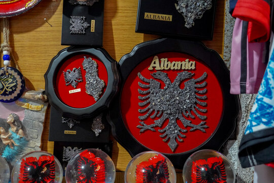 Albanian souvenir and craft for sale
