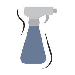 Spray bottle cleaner icon. Vector