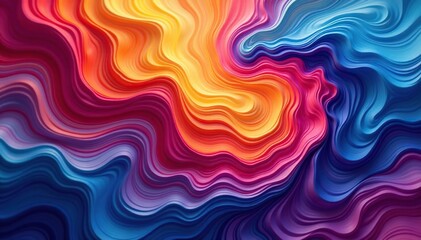 Obraz premium Abstract swirls of color forming a distinct pattern , graphic, pattern, movement