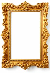 Ornate Gold Frame Elegant Design for Art, Photography, and Decor