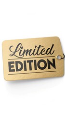 Limited Edition Text on Elegant Background – Bold Typography for Marketing & Promotions social media marketing and real life store marketing 