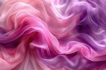 Obraz premium A close-up view of vibrant, flowing fabric.