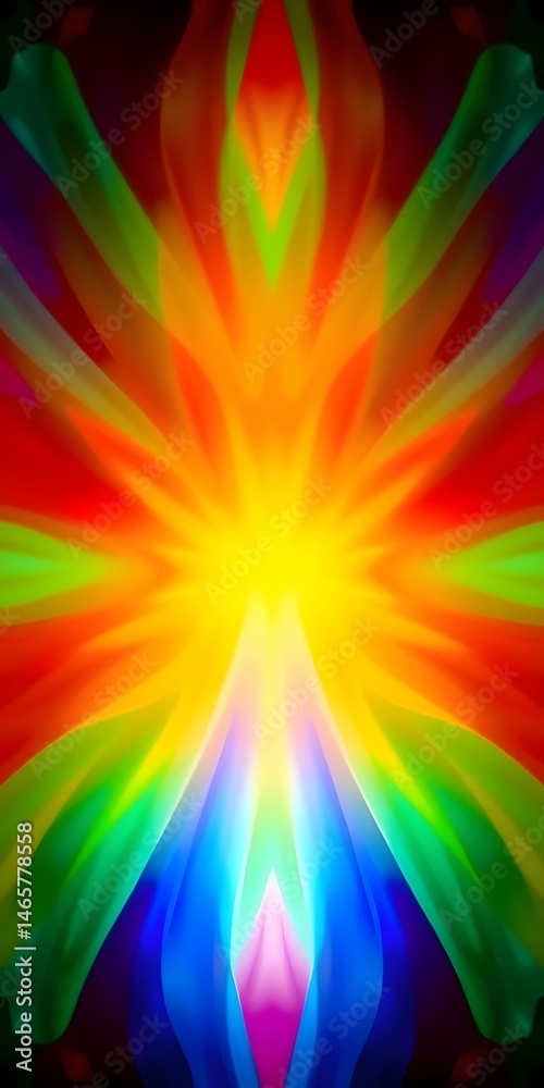 Poster warm abstract background with vibrant colors. joyful, optimistic design for creative projects. energ
