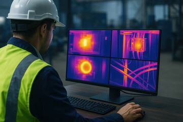 Thermal inspection and monitoring in industry help detect overheating and prevent failures with advanced technology and safety measures in place