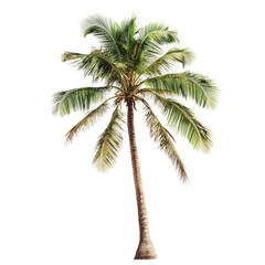 palm tree isolated [Transparent Background PNG].