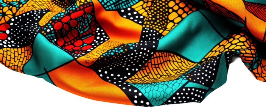 Vibrant African Textile Design