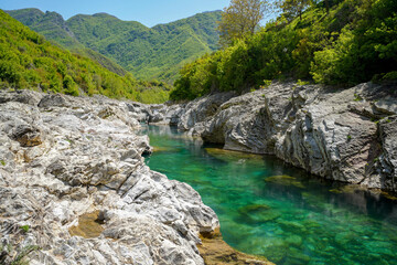 Prekal and Kiri River , albania