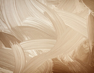 Warm neutral abstract hand brushed texture background with soft, flowing lines creates calming atmosphere