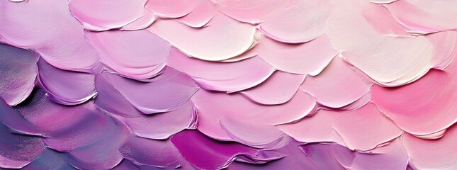 Obraz premium Abstract waves of pink and purple hues create a serene and calming atmosphere. ideal for backgrounds in design projects or artistic presentations