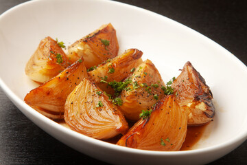 玉ねぎのステーキ